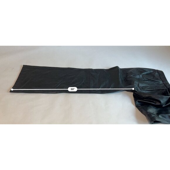 AEXAE Leather Pants in Black - Picture 4 of 6